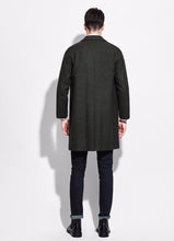Wool Drop Shoulder Double Breasted Coat