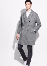 Double Breasted Drop Shoulder Coat