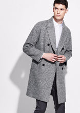 Double Breasted Drop Shoulder Coat