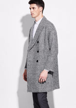 Double Breasted Drop Shoulder Coat